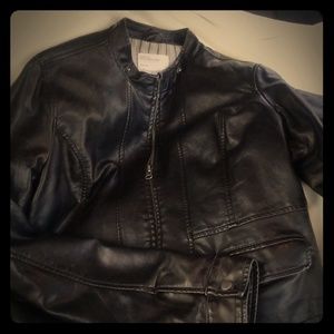 Aeropostale leather* jacket